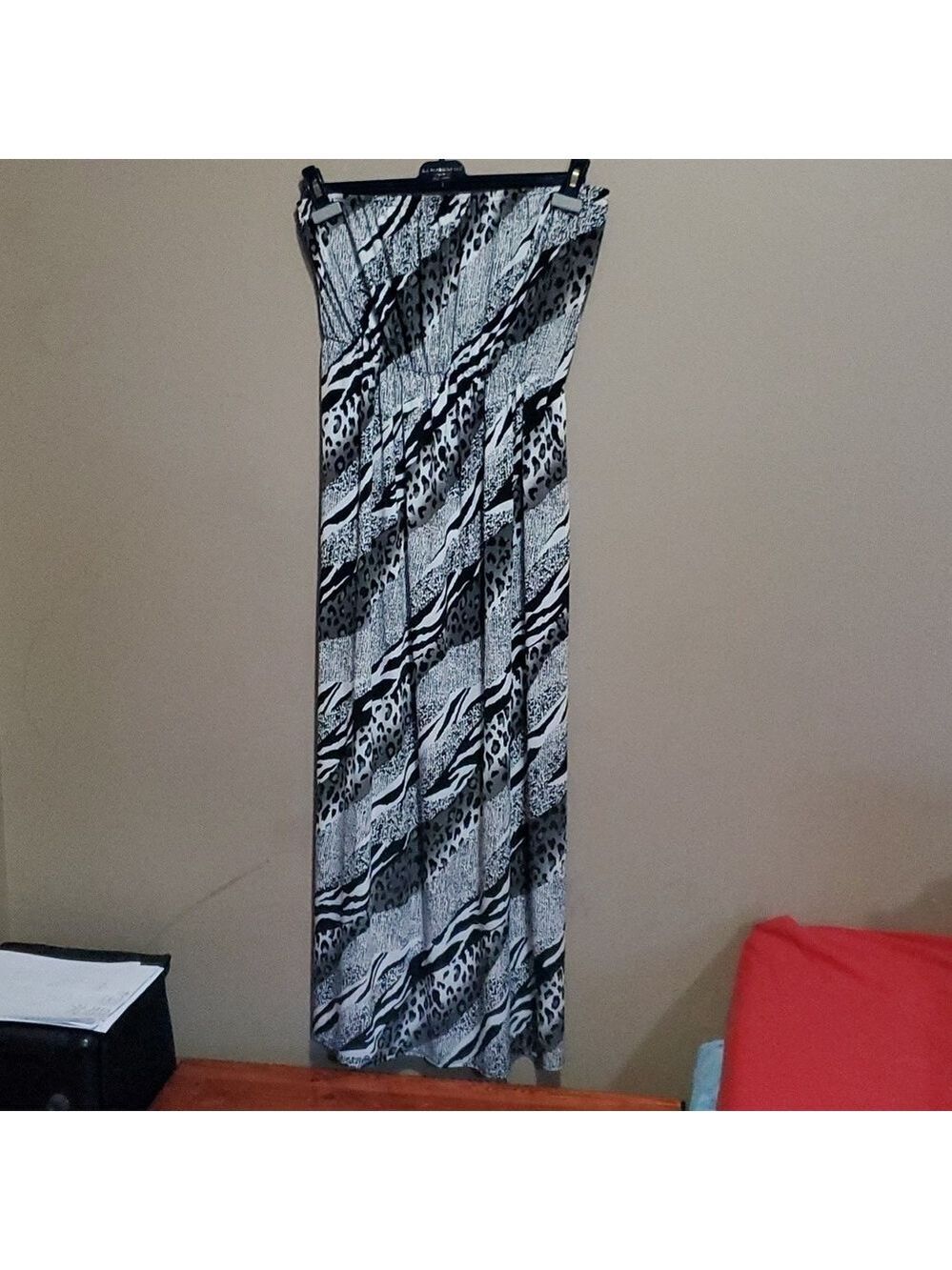 Abria by dp altomonte strapless dress large